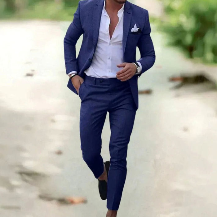 Men's Summer Wedding Suit Two-Piece Slim Fit