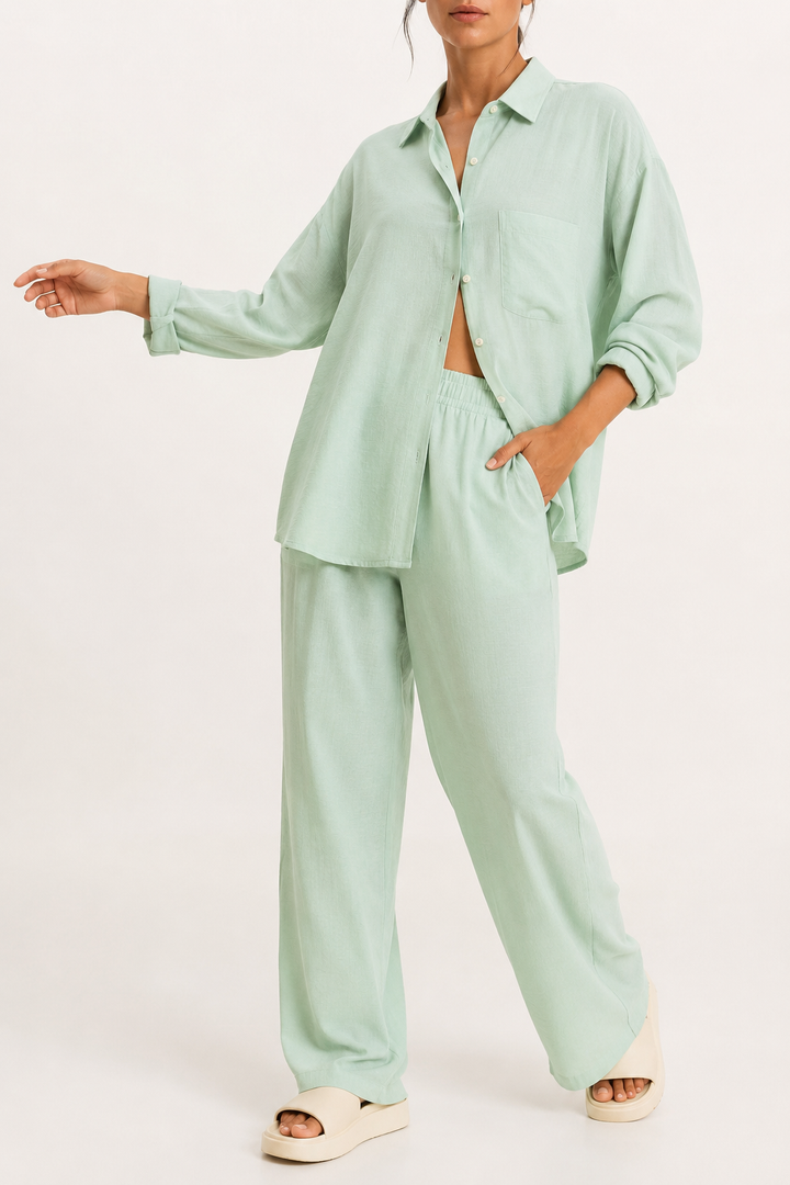 Women's Relaxed Two Piece Spring Set