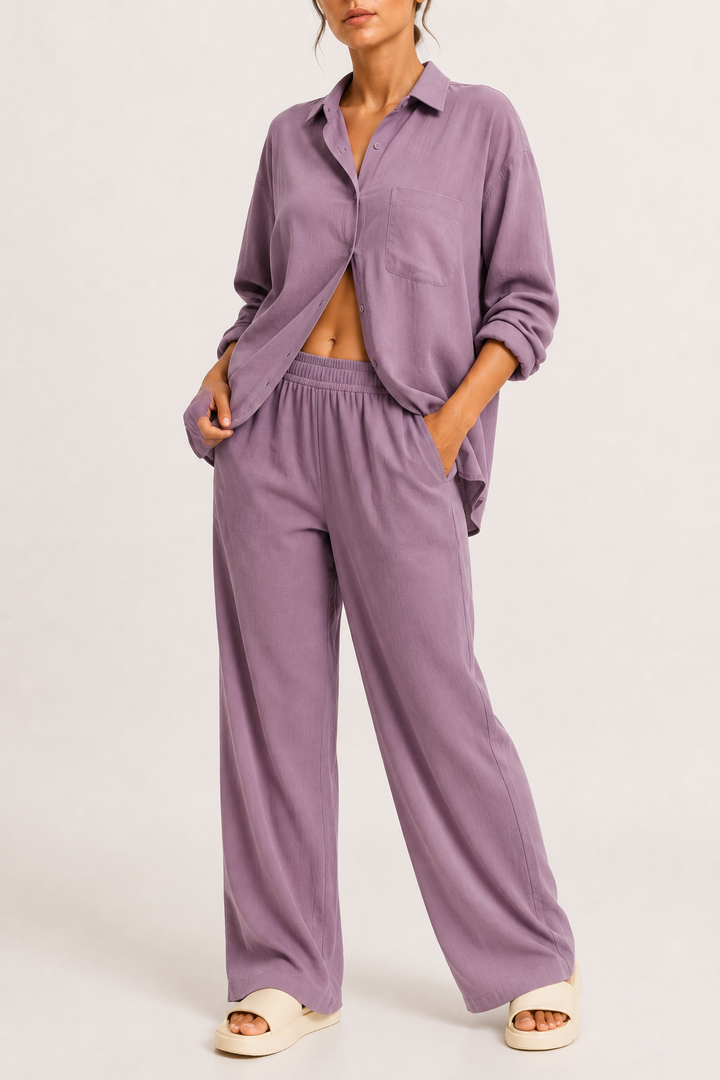Women's Relaxed Two Piece Spring Set