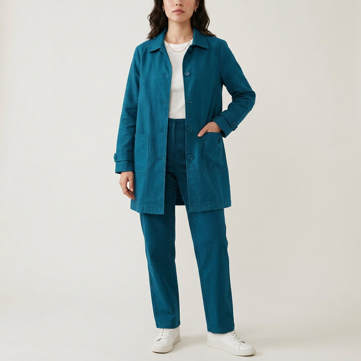 Women's Casual Long Sleeve Spring Coat