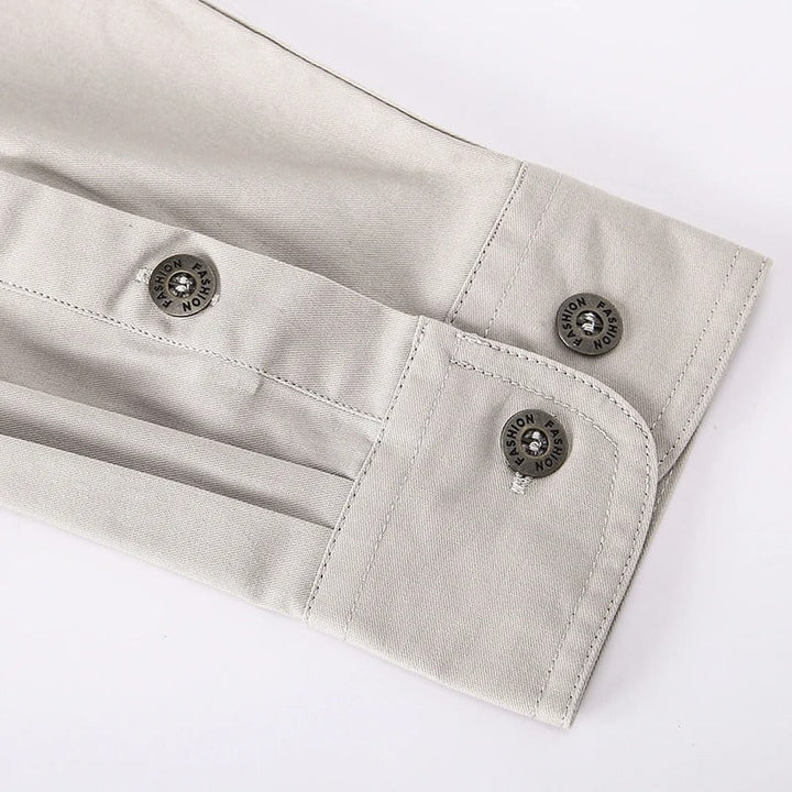 Men's Lightweight Utility Shirt with Flap Chest Pockets