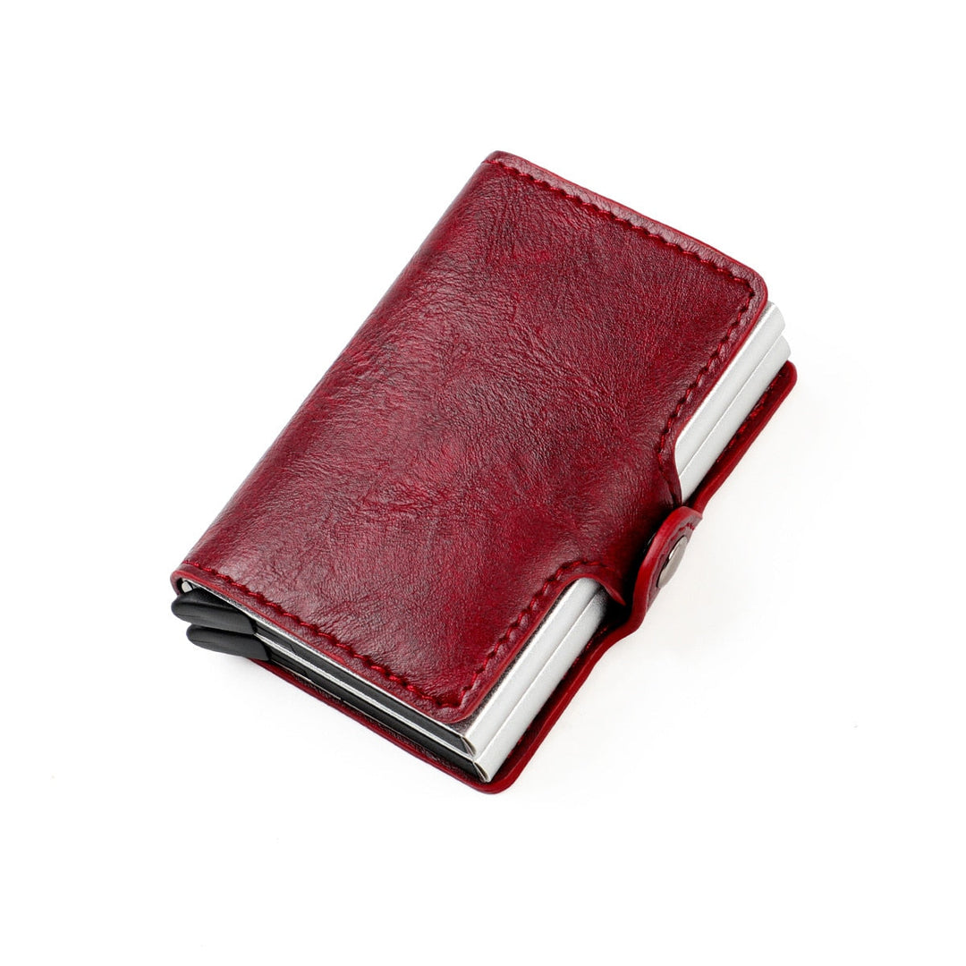 Men's Slim RFID Pop-Up Card Holder for Holiday Travel