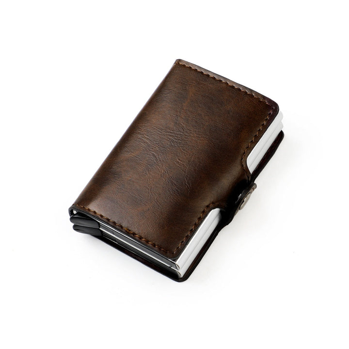 Men's Slim RFID Pop-Up Card Holder for Holiday Travel