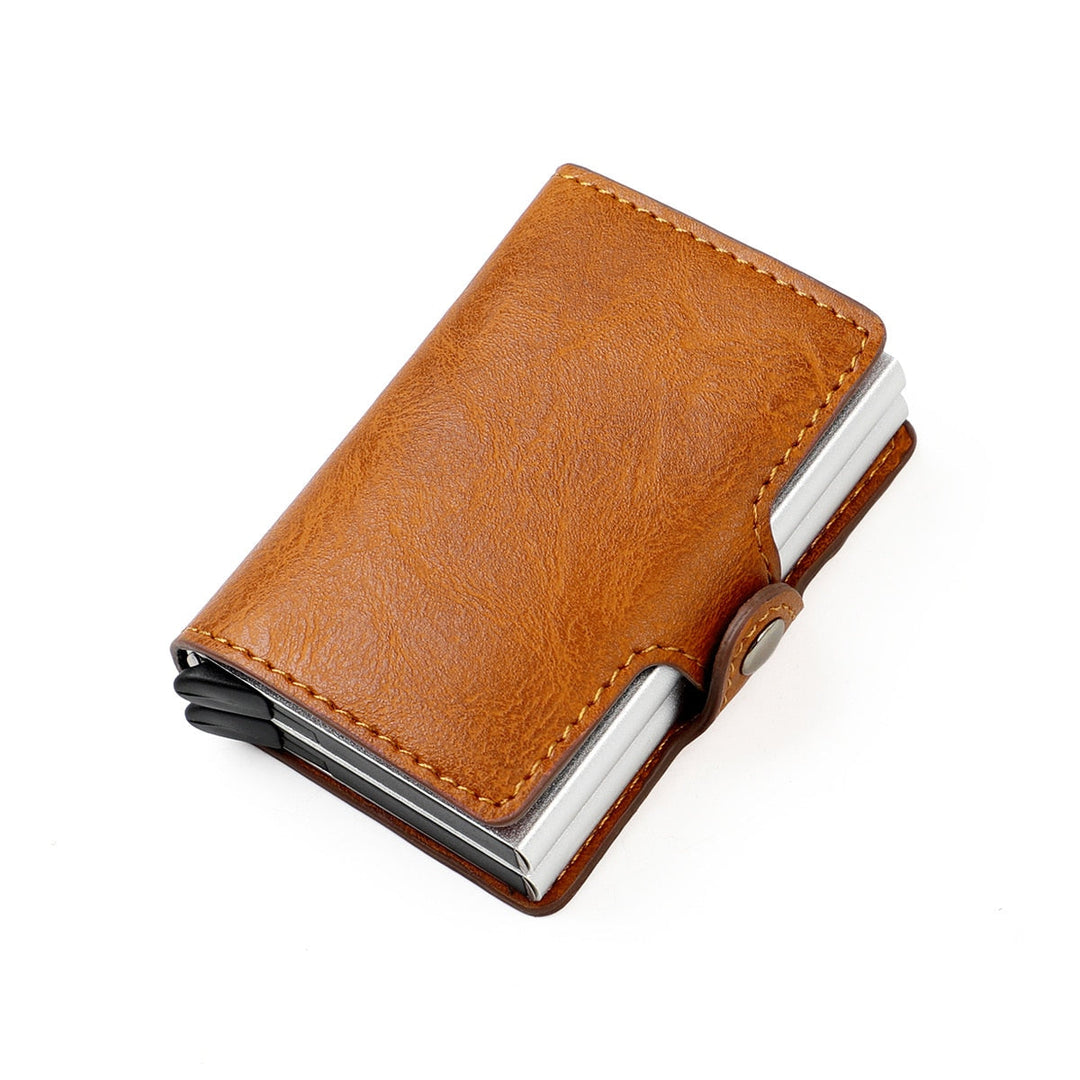 Men's Slim RFID Pop-Up Card Holder for Holiday Travel
