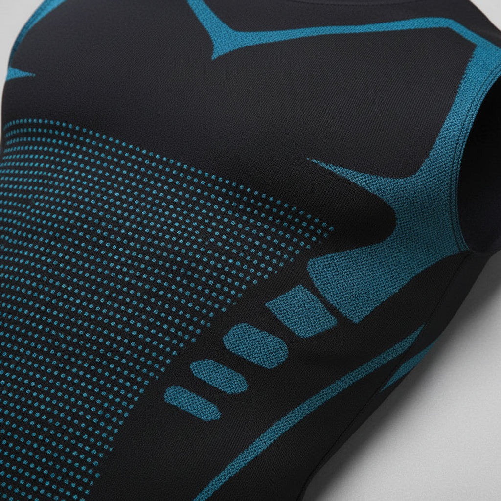 Men's Breathable Sleeveless Compression Gym Singlet