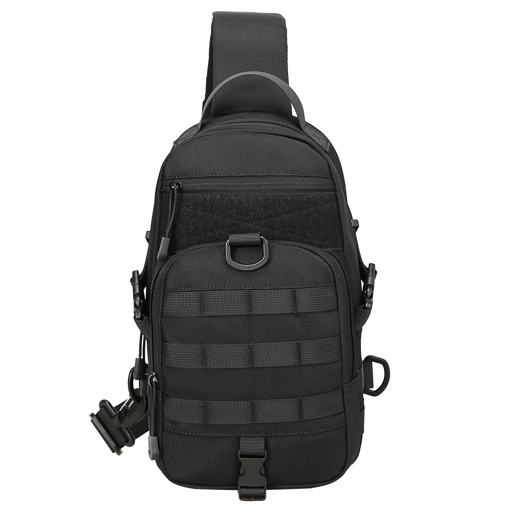 Men's Lightweight Tactical Sling Crossbody Bag in Black