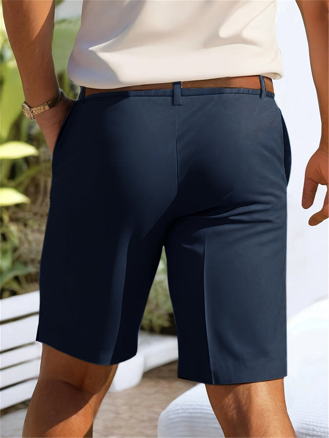 Men's Lightweight Tailored Chino Golf Shorts