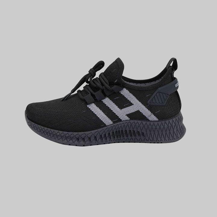 Women's Breathable Mesh Lace-Up Running Sneakers