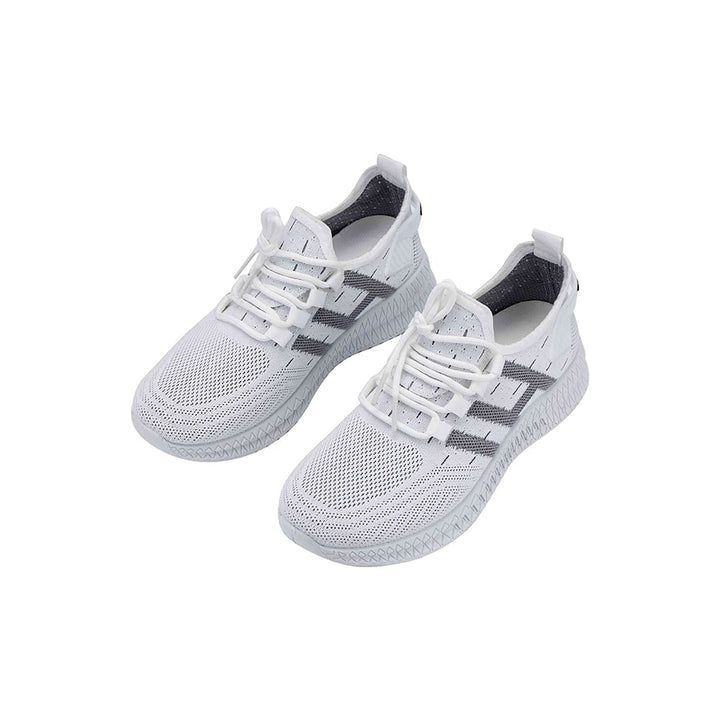 Women's Breathable Mesh Lace-Up Running Sneakers