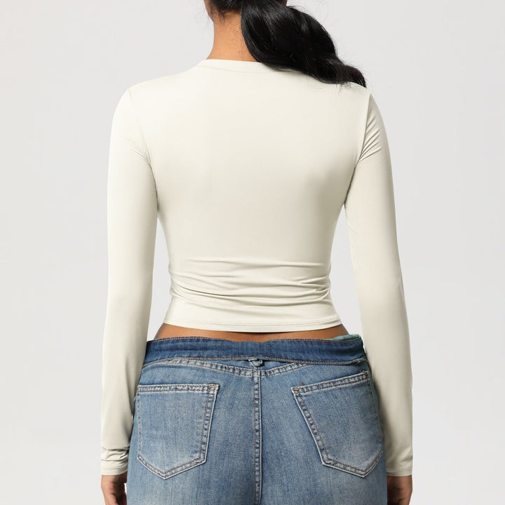 Women's Lightweight Sculpting Cropped Active Top