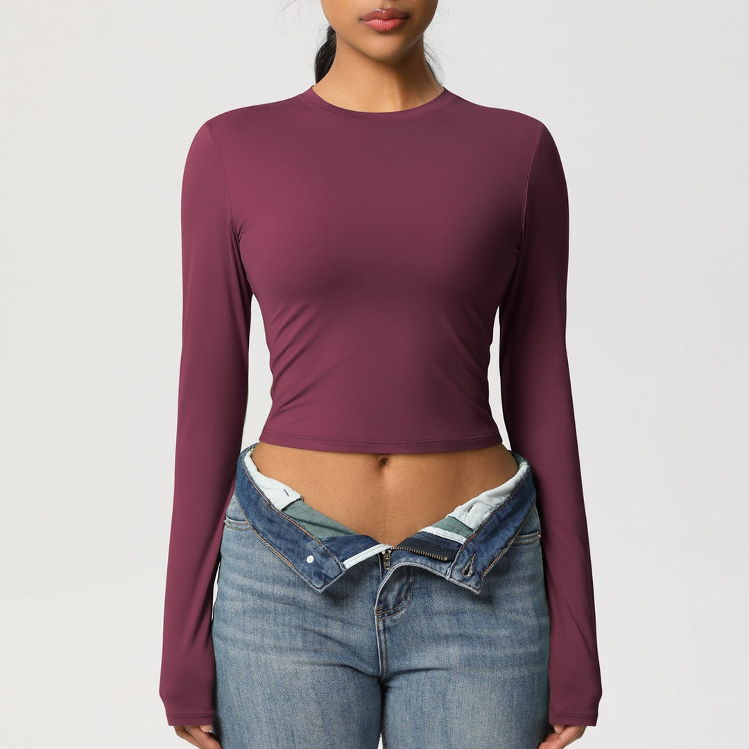 Women's Lightweight Sculpting Cropped Active Top