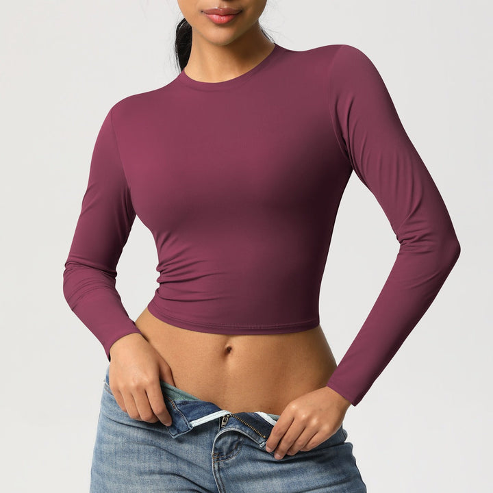 Women's Lightweight Sculpting Cropped Active Top