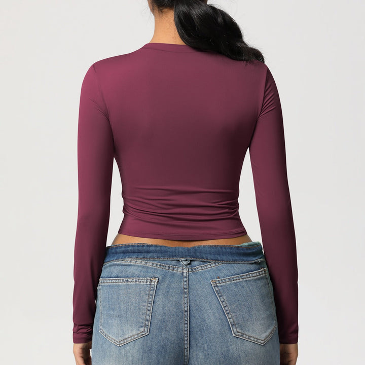 Women's Lightweight Sculpting Cropped Active Top