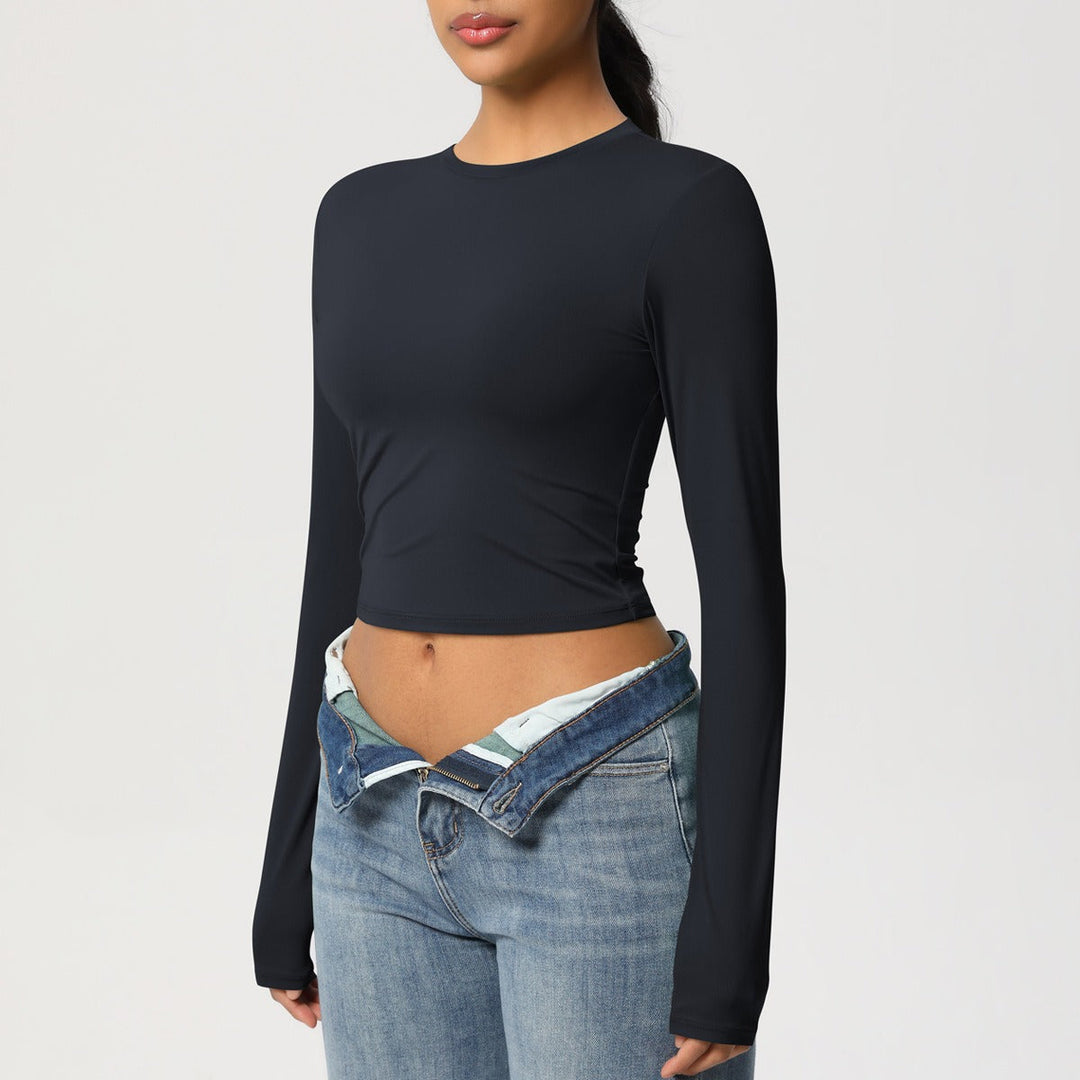 Women's Lightweight Sculpting Cropped Active Top