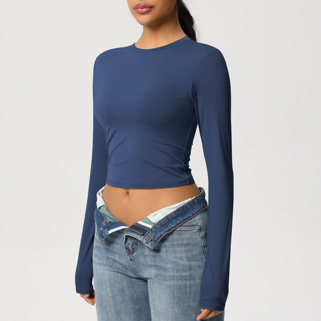 Women's Lightweight Sculpting Cropped Active Top