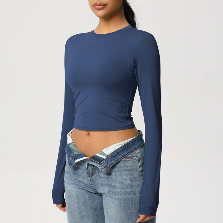 Women's Lightweight Sculpting Cropped Active Top