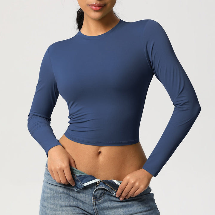 Women's Lightweight Sculpting Cropped Active Top